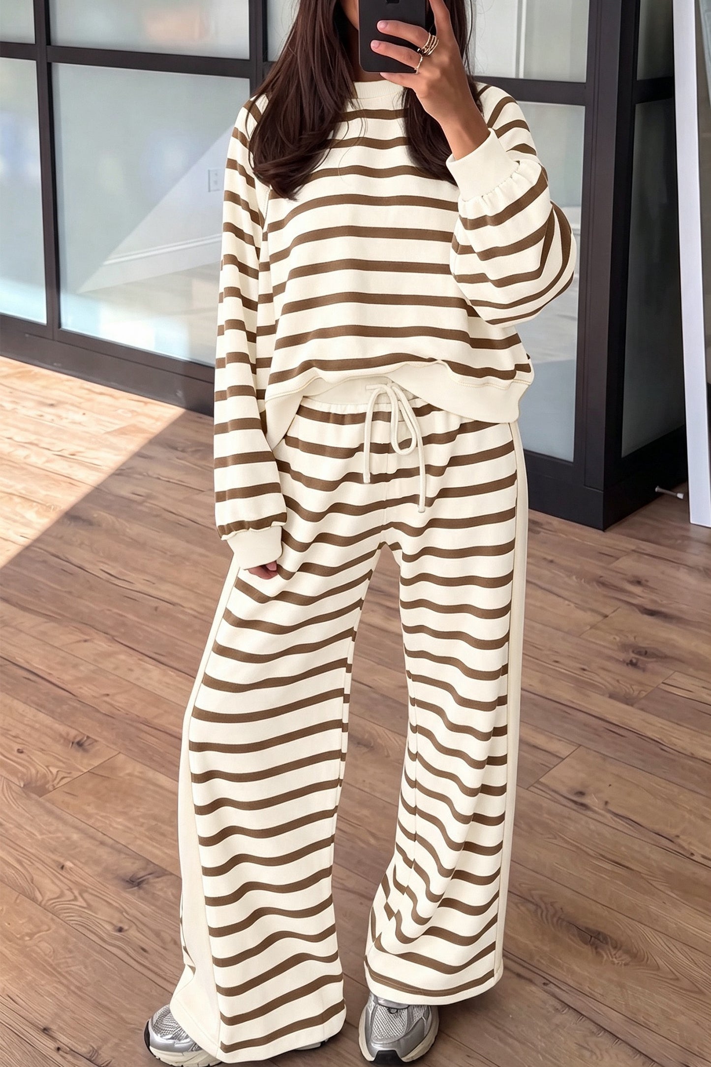Khaki Top/ Pant Set