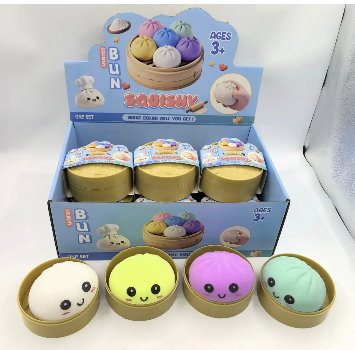 Pastel colored Dumpling