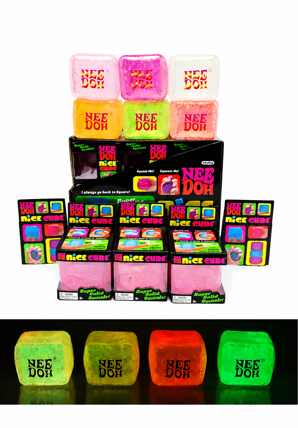 Glow in the dark Cubes