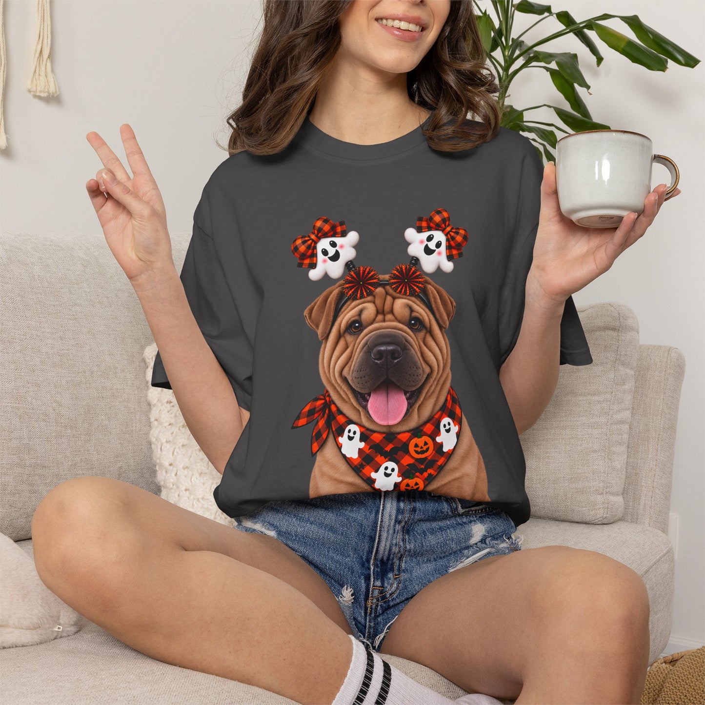 Chinese Sharpei Halloween