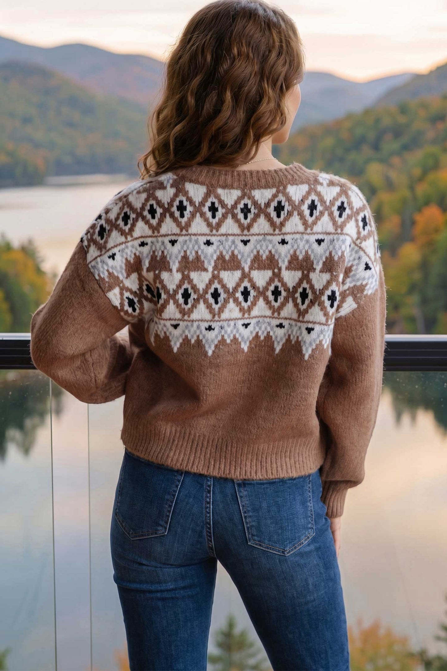 Geometric Sweater