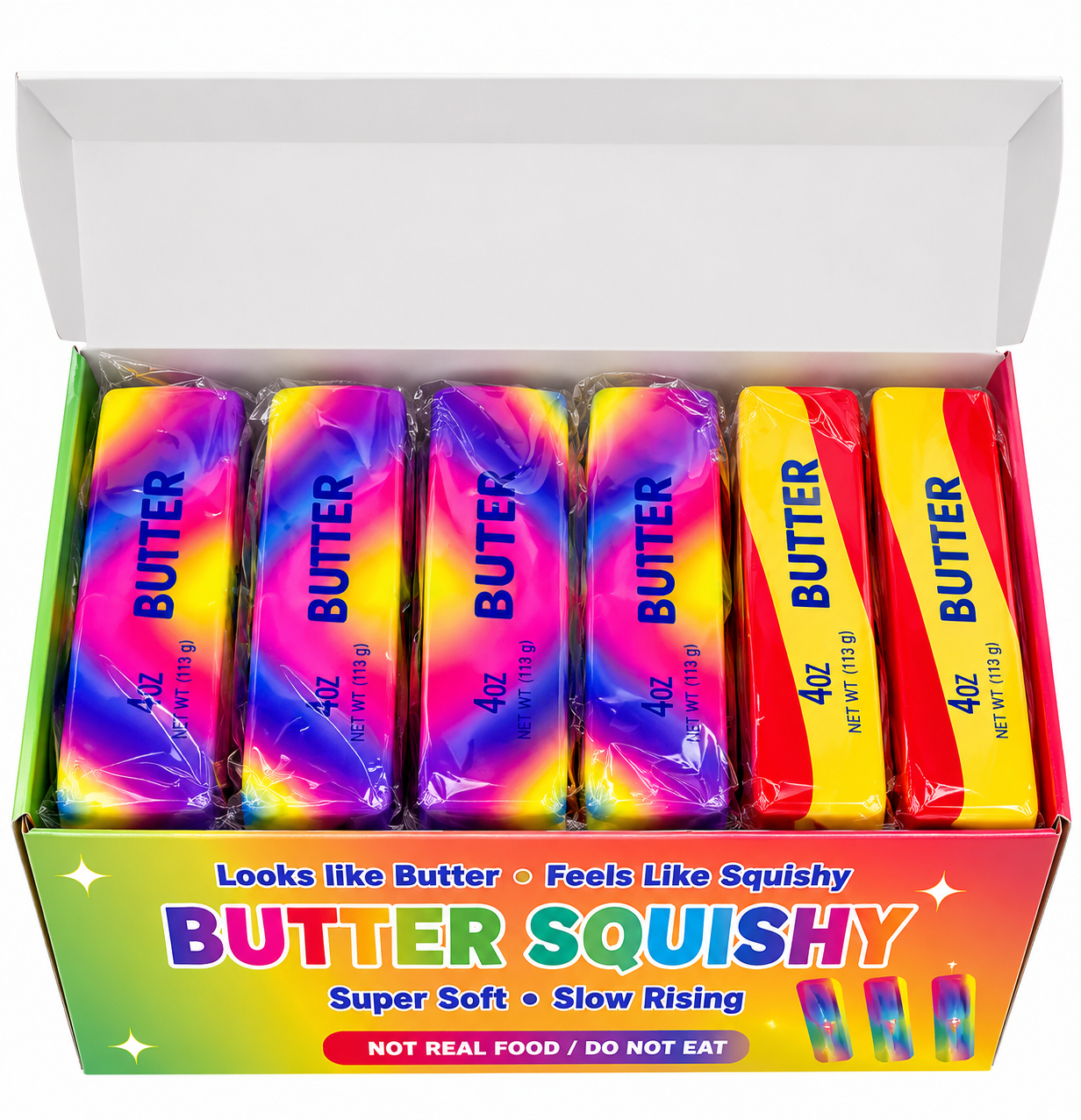 Rainbow butter