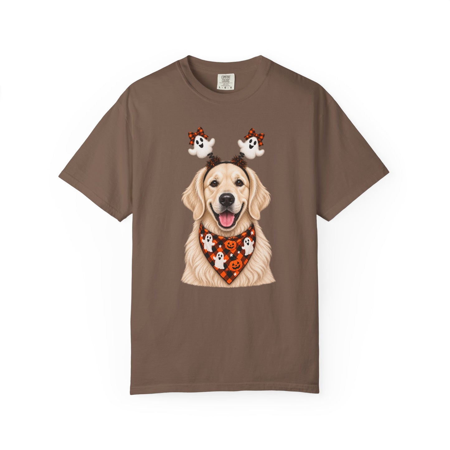 Cream Golden Retriever Halloween