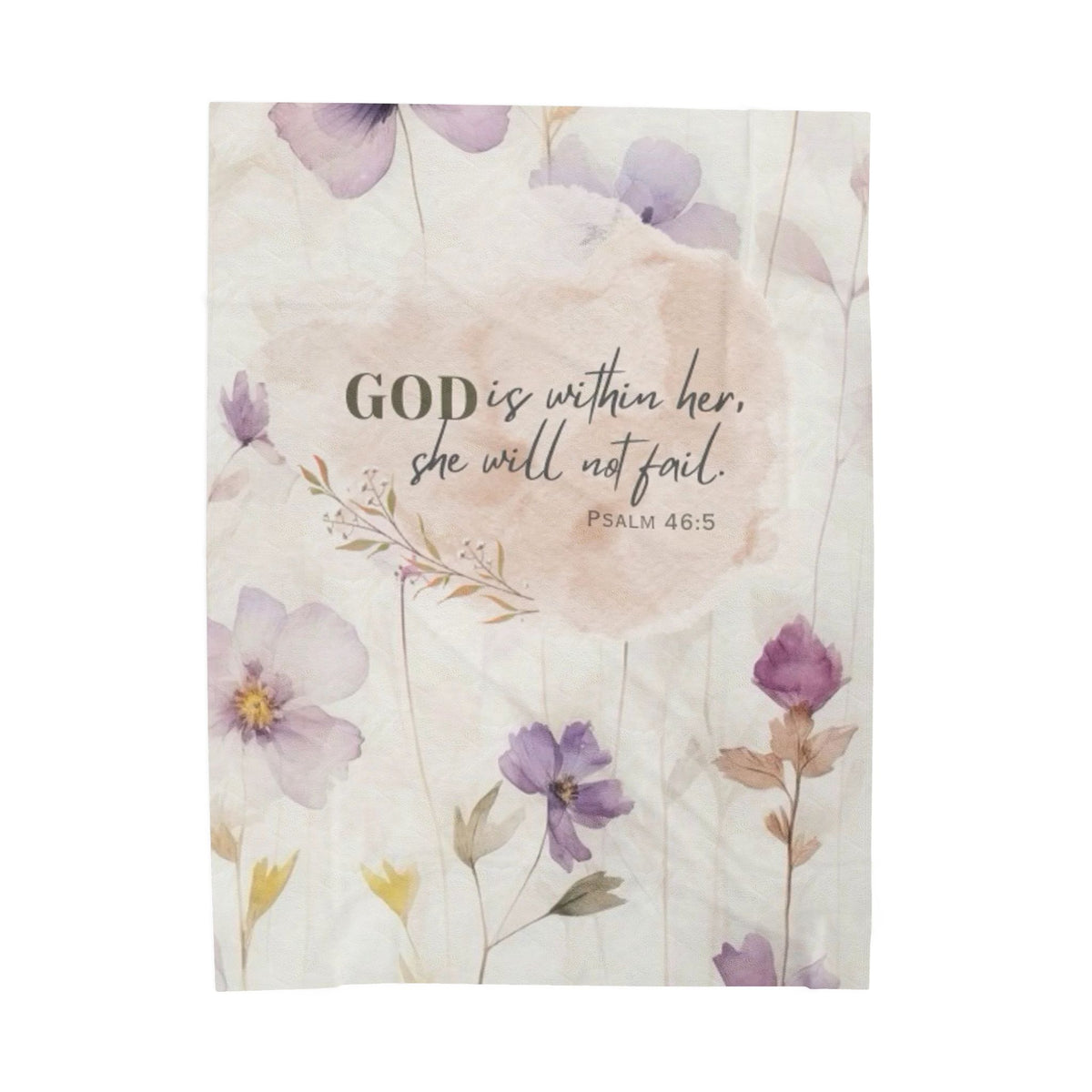 God is within her.