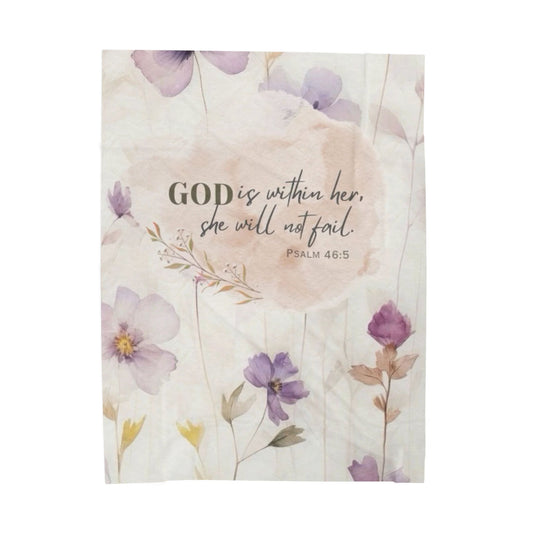 God is within her.