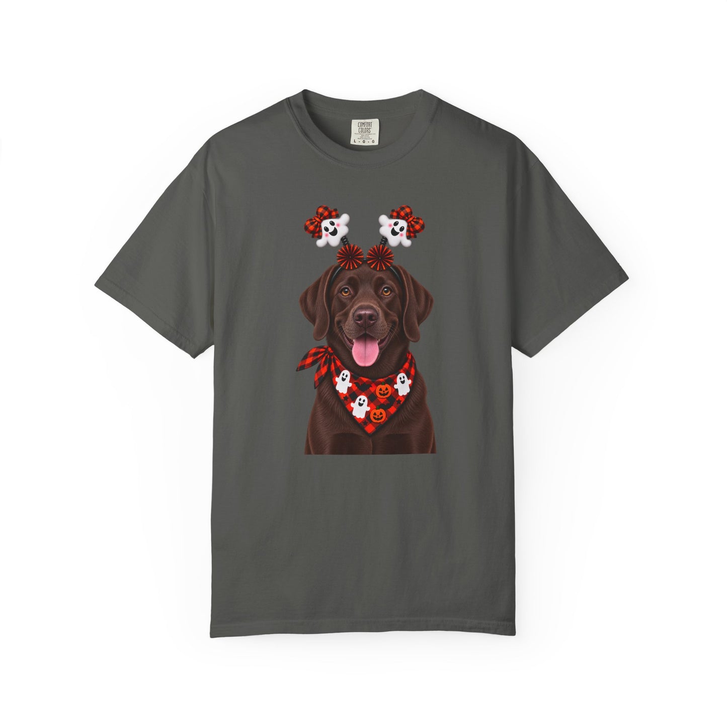 Chocolate Labrador Halloween
