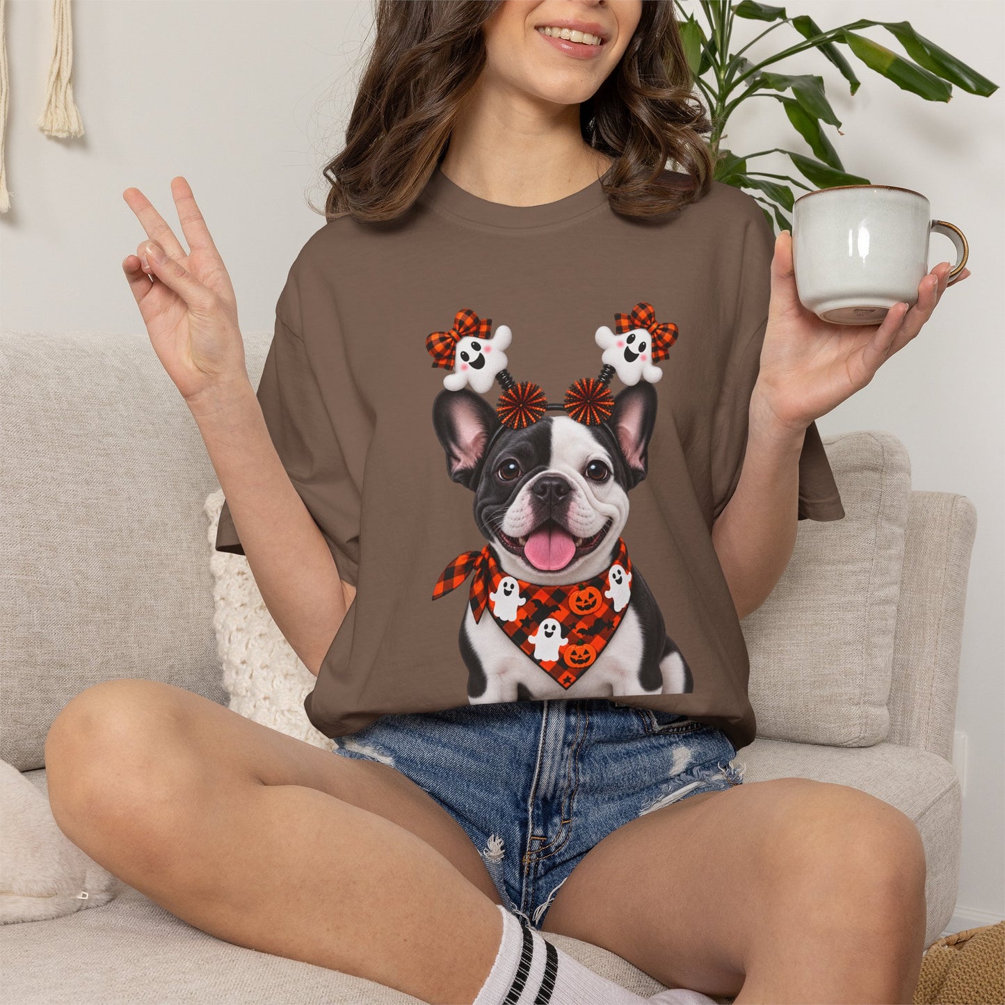 French bulldog Halloween