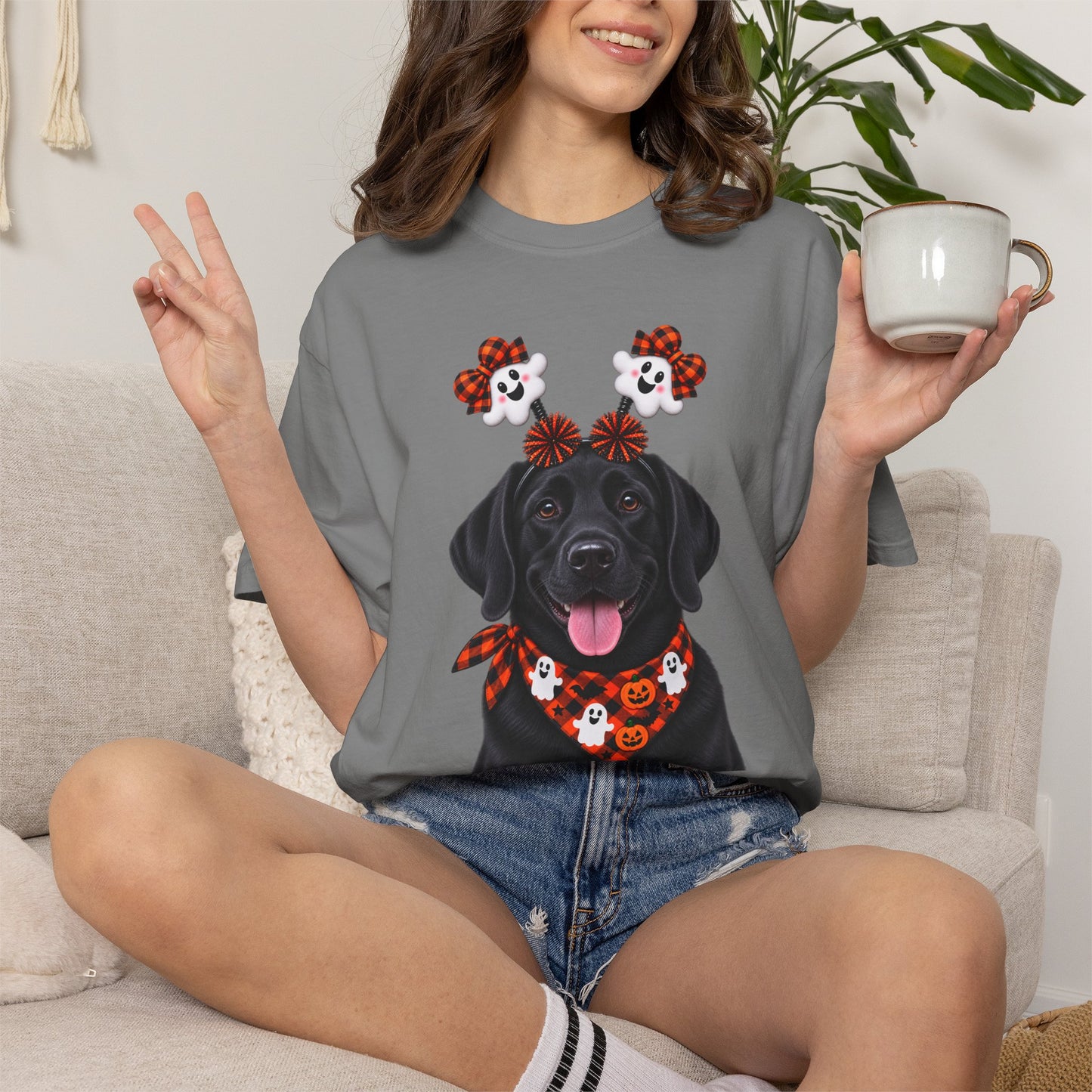 Black Labrador Halloween