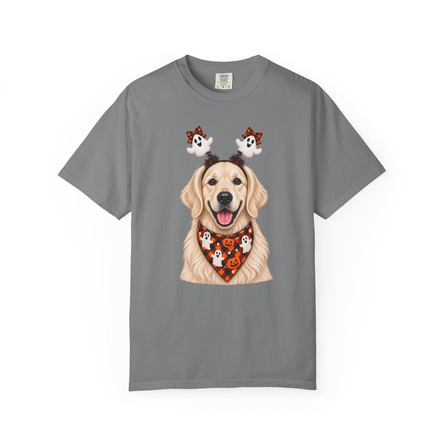 Cream Golden Retriever Halloween