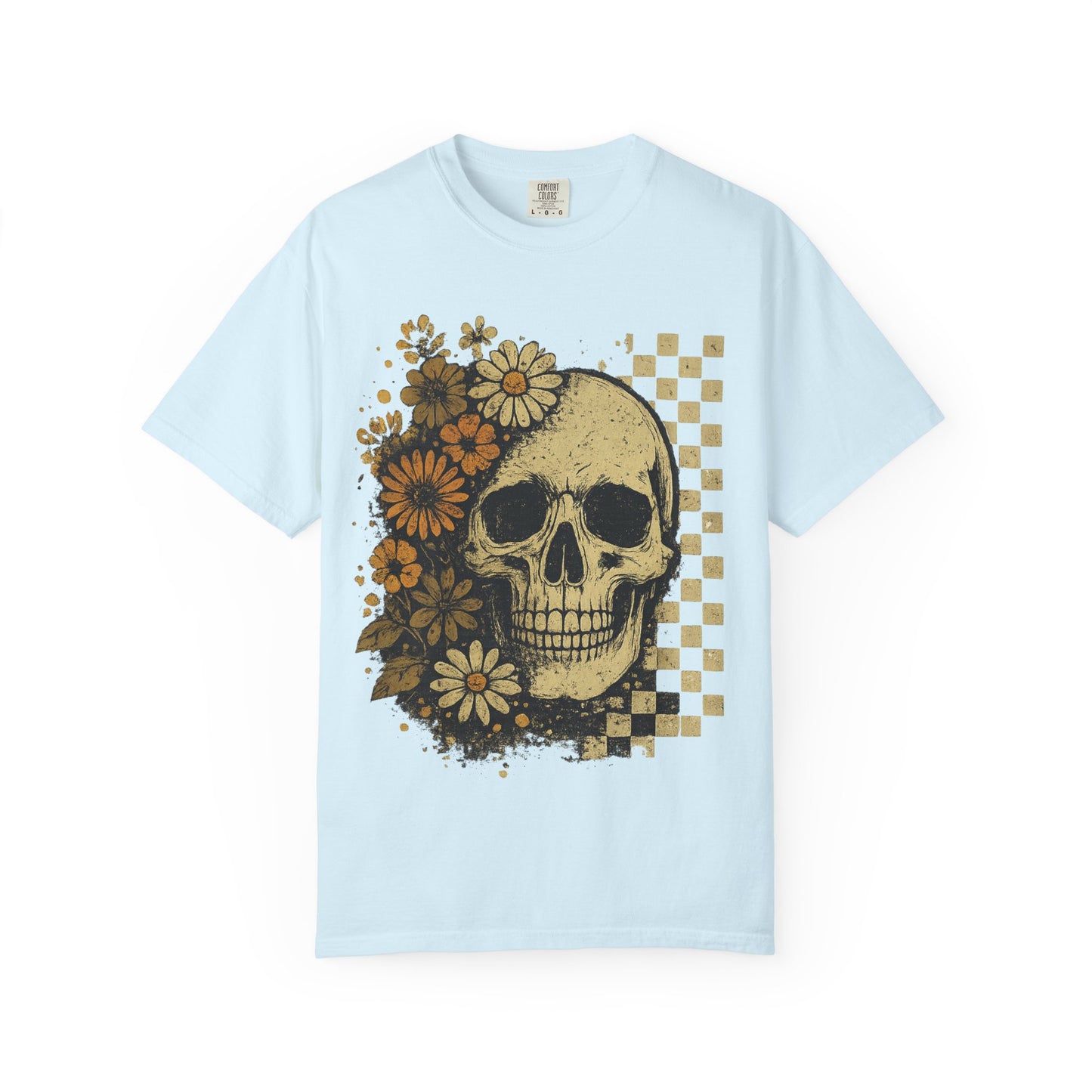 Skull And Flowers