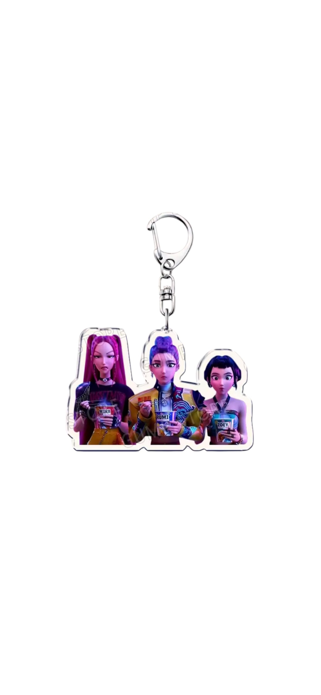 KPop demon hunter Keychains