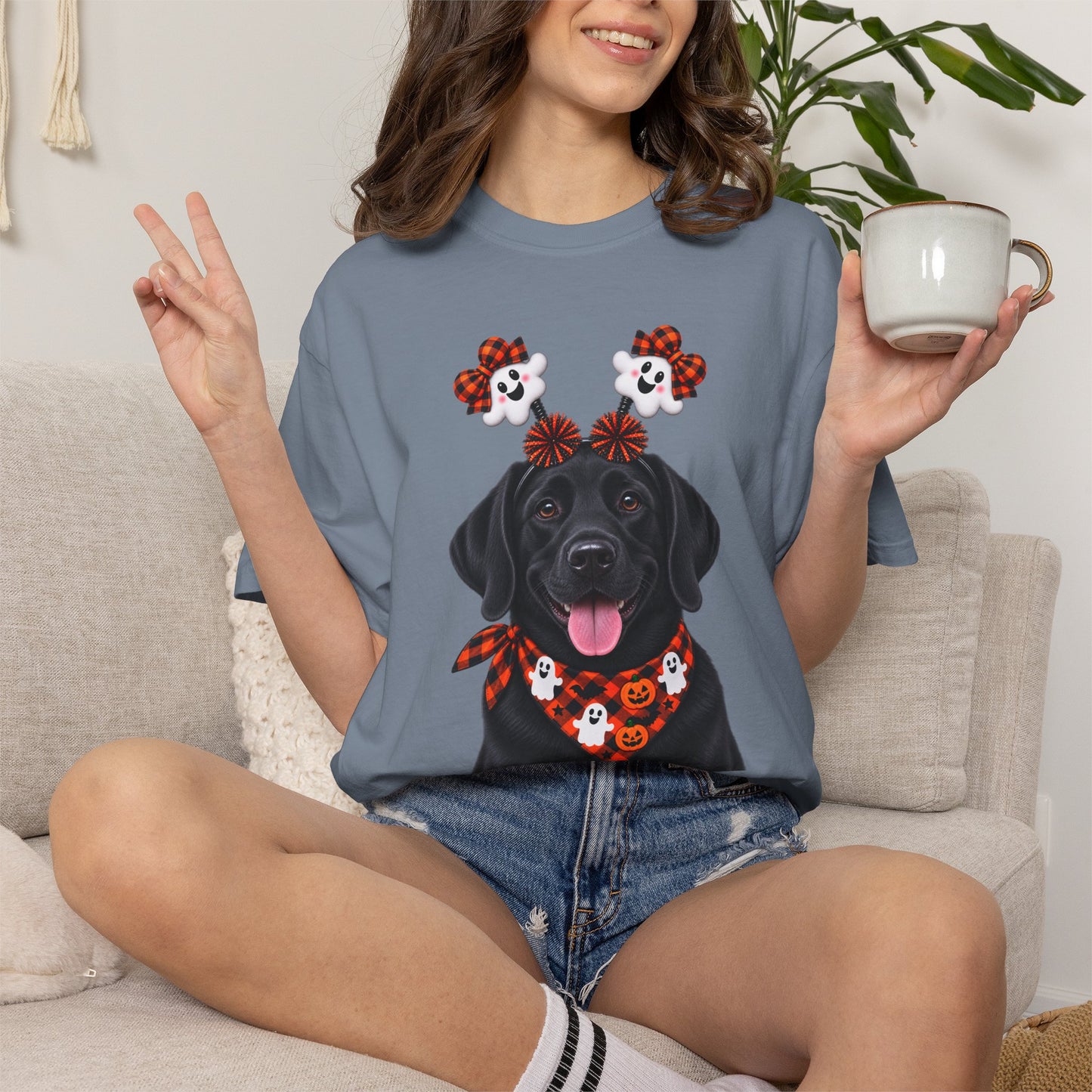 Black Labrador Halloween