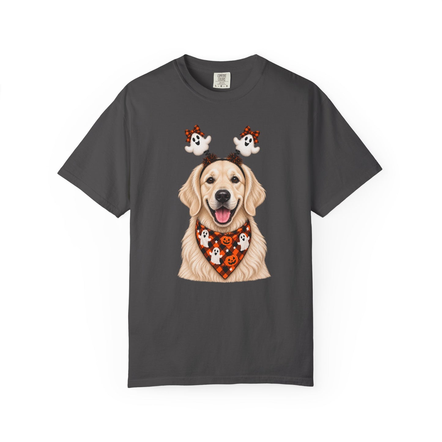 Cream Golden Retriever Halloween