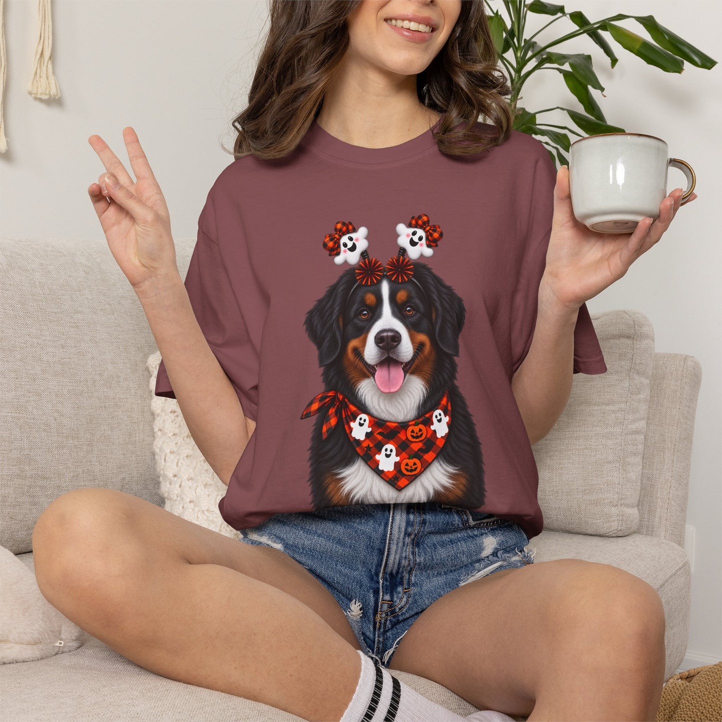 Bernese mountain dog Halloween