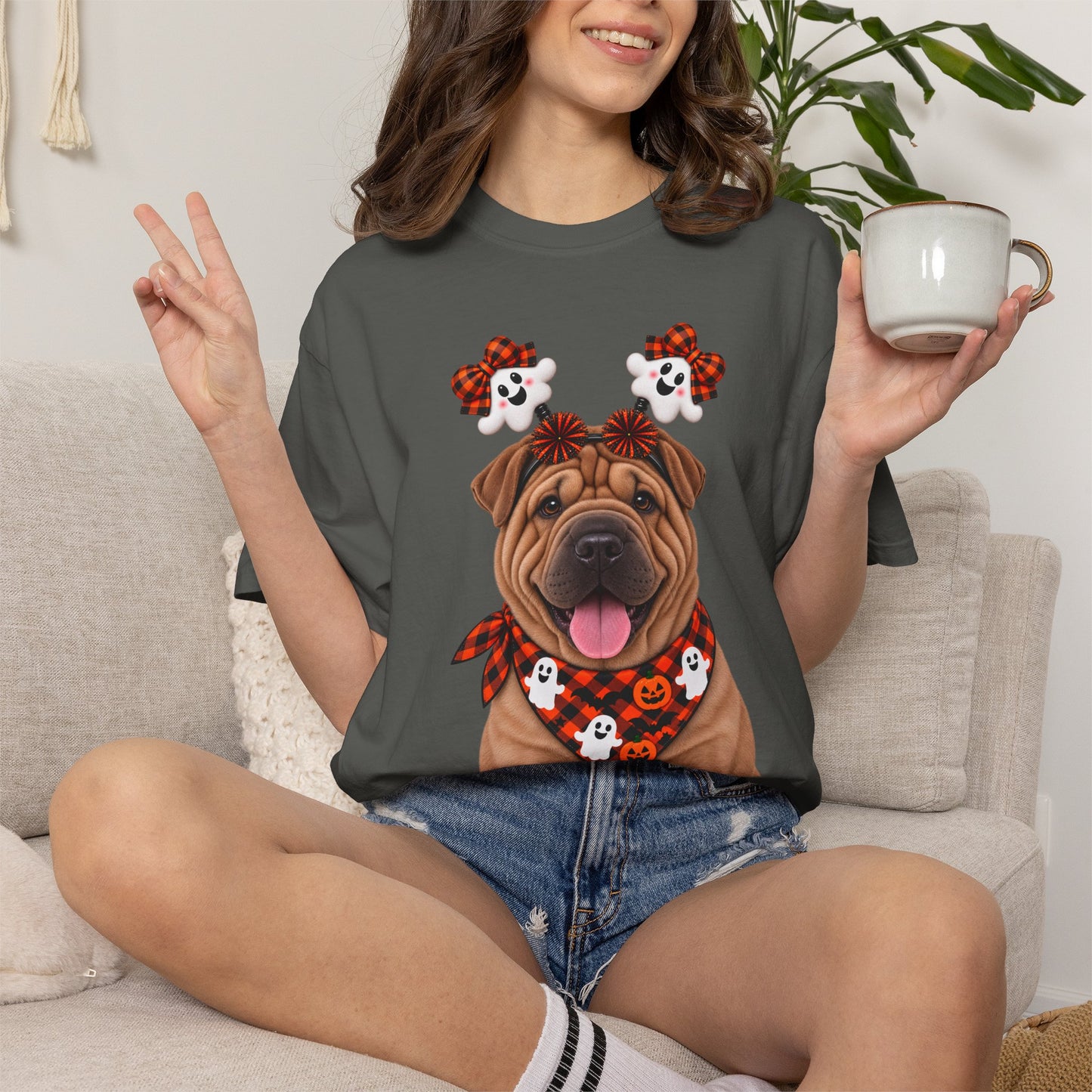 Chinese Sharpei Halloween