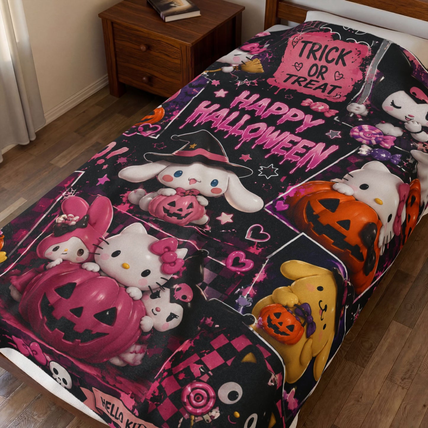 HK Halloween Blanket