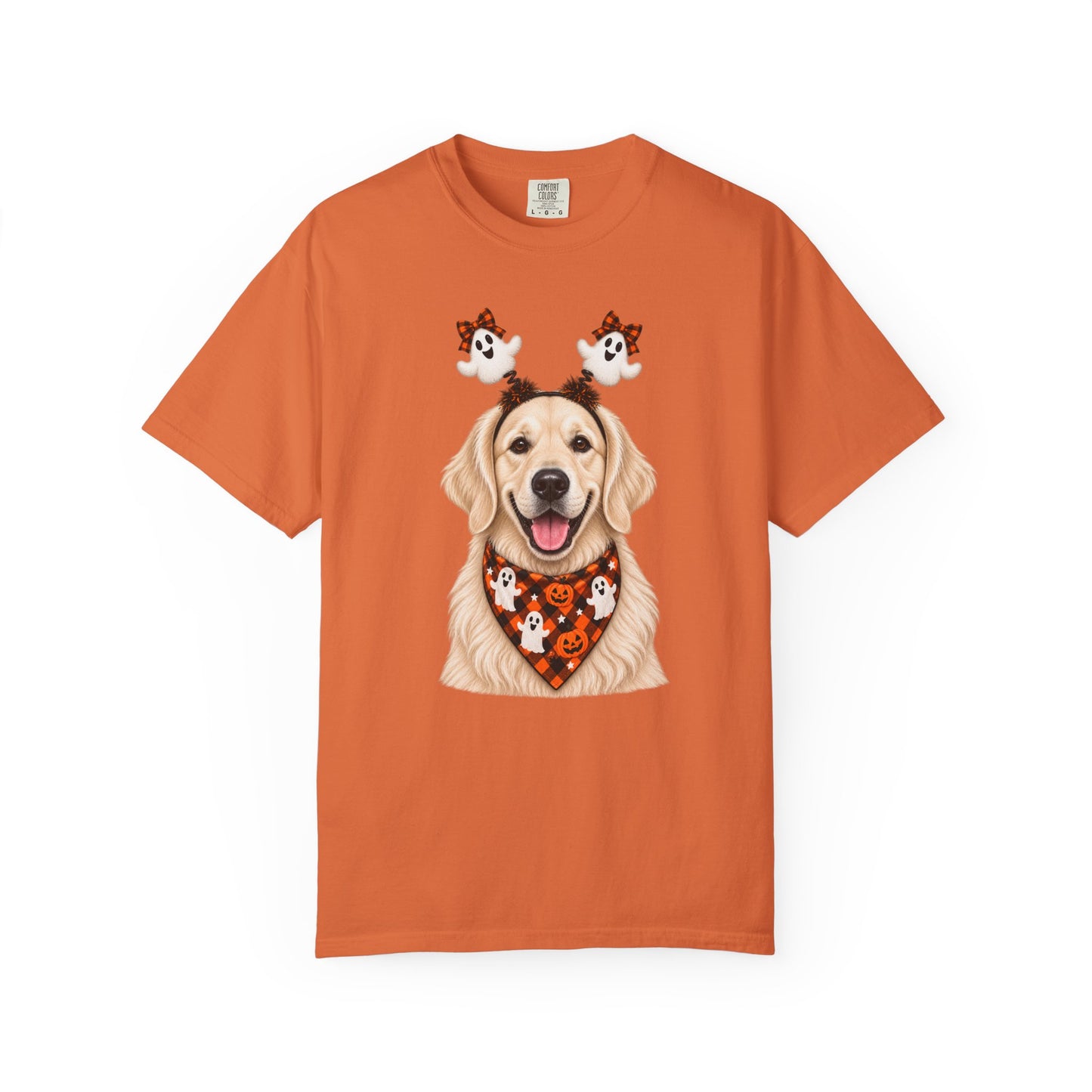 Cream Golden Retriever Halloween