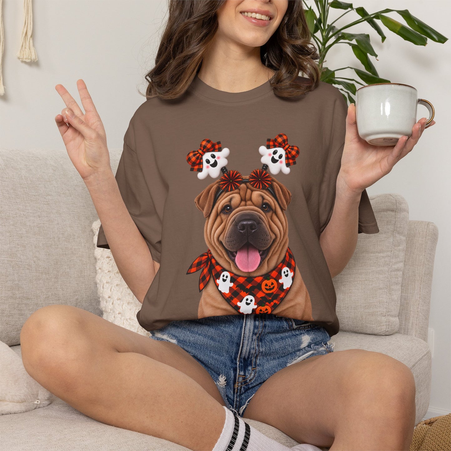 Chinese Sharpei Halloween