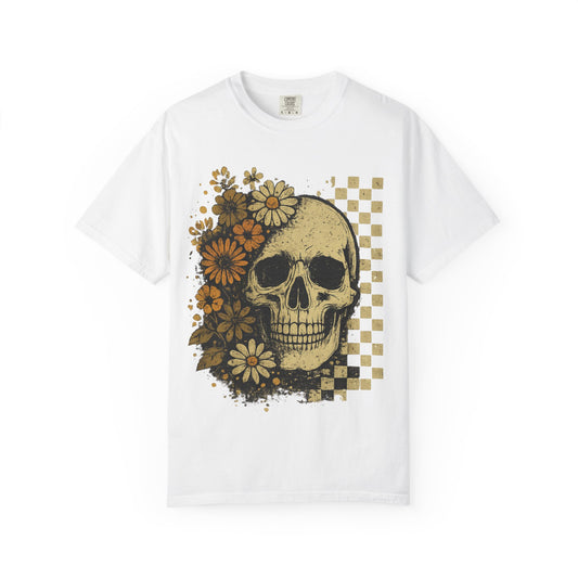 Skull And Flowers
