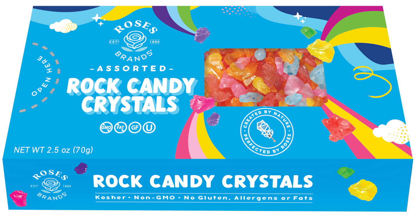 Rock Candy Crystal Box, Assorted 2.5oz