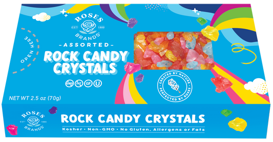 Rock Candy Crystal Box, Assorted 2.5oz