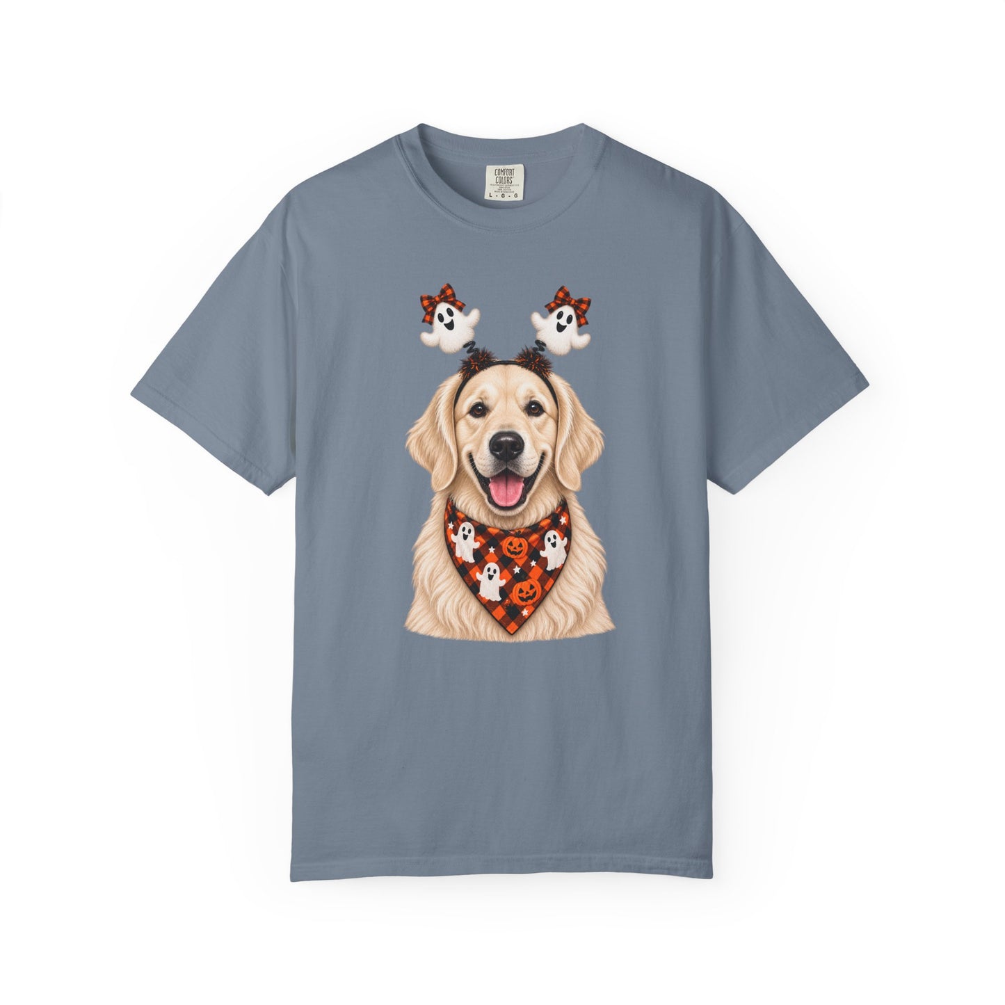 Cream Golden Retriever Halloween