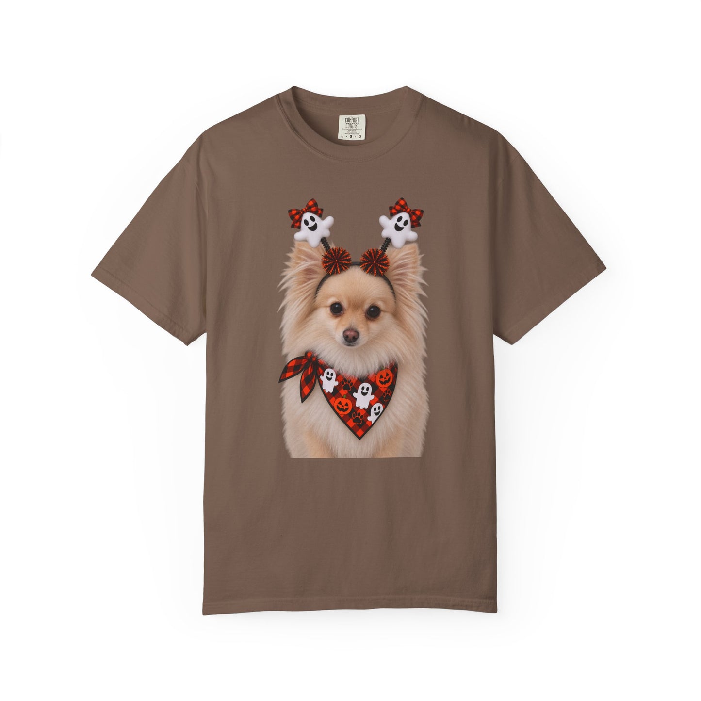 Tan/White Pomeranian Halloween