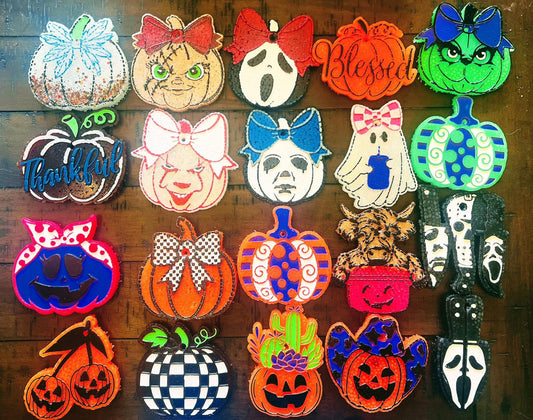 Fall/Halloween car freshies