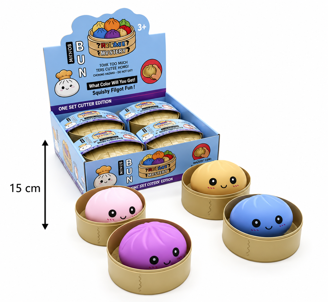 15cm-Large Pastel Dumpling