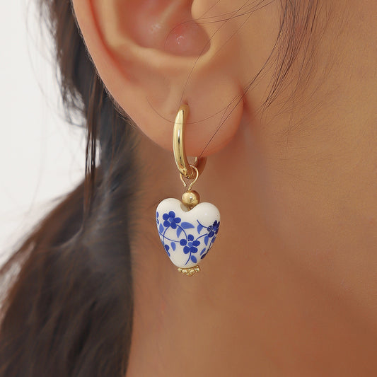 Flower earrings