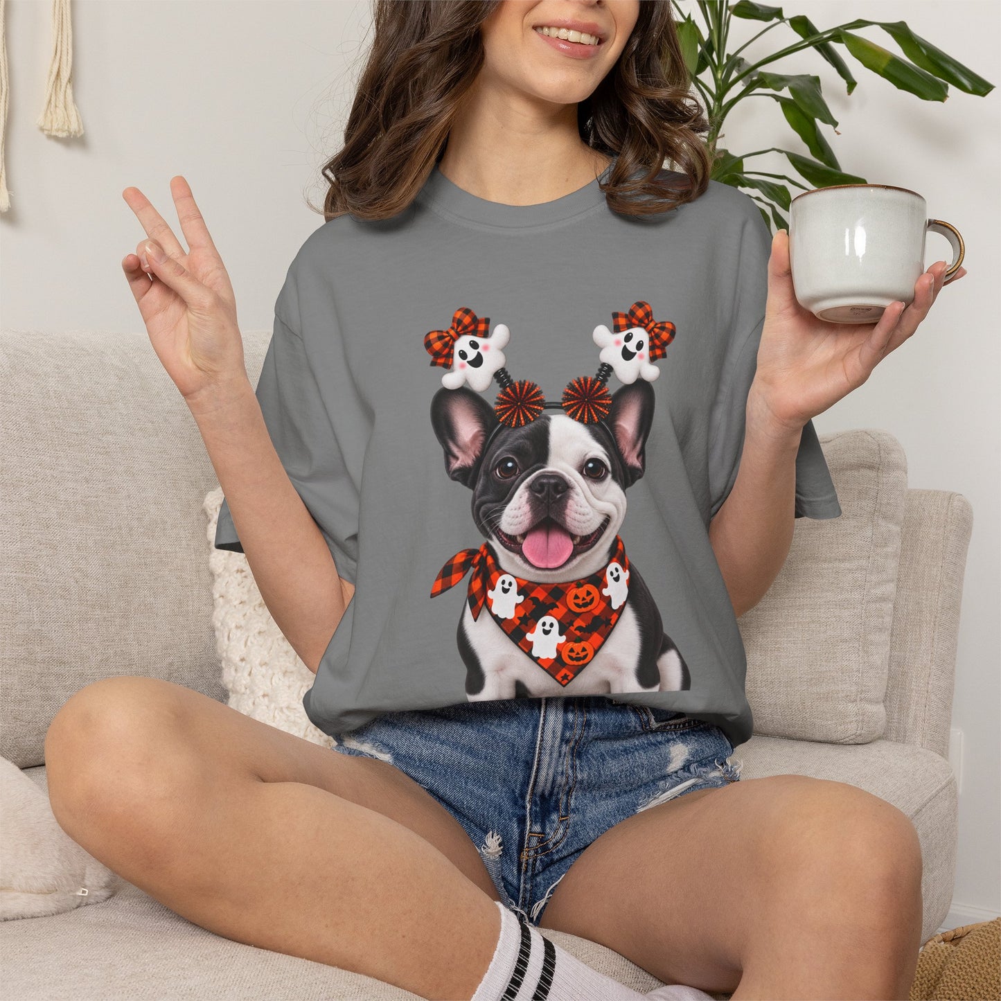 French bulldog Halloween