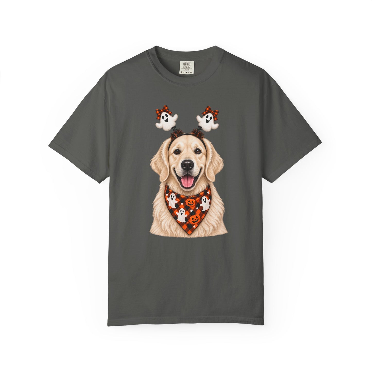 Cream Golden Retriever Halloween