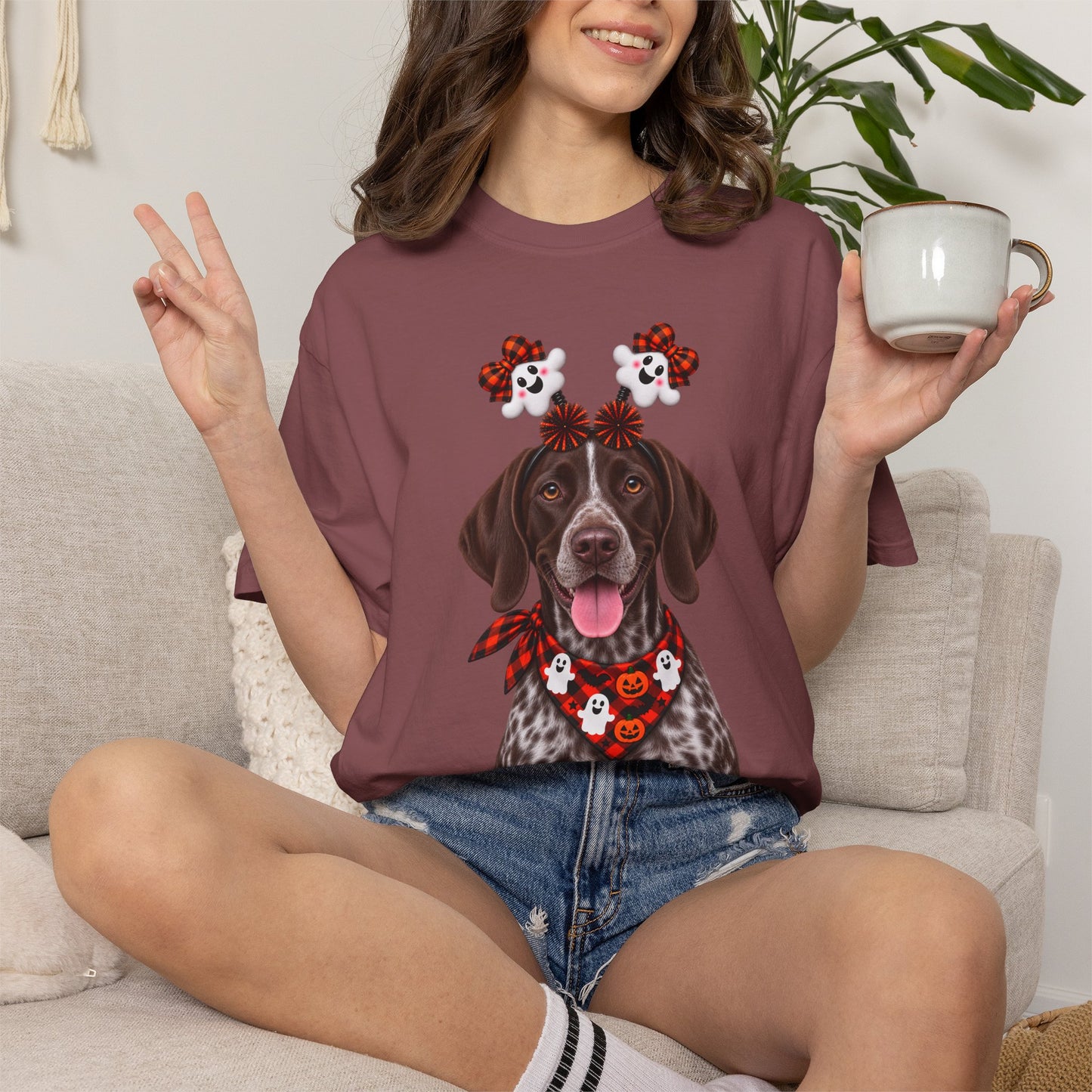 German shorthaired pointer Halloween