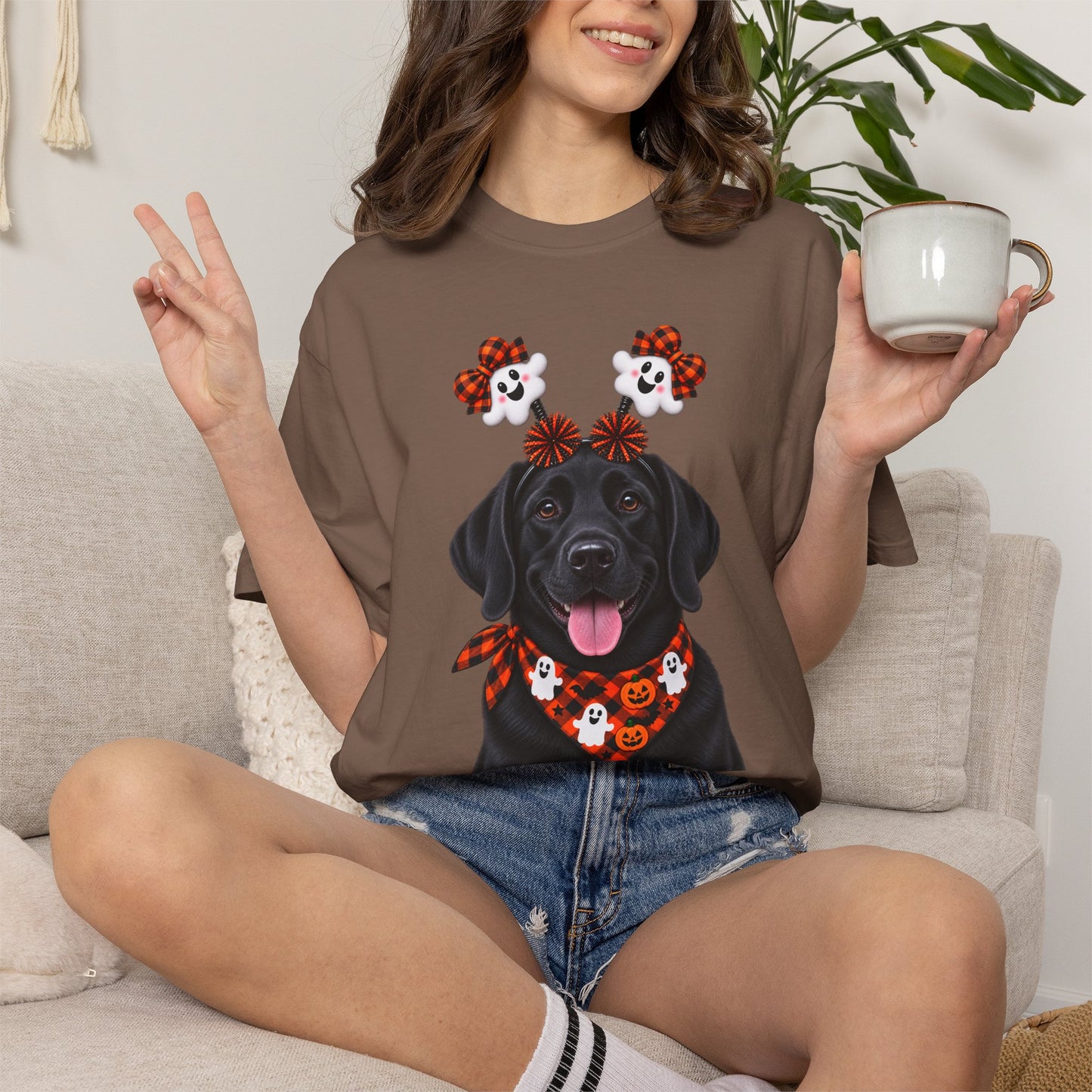 Black Labrador Halloween
