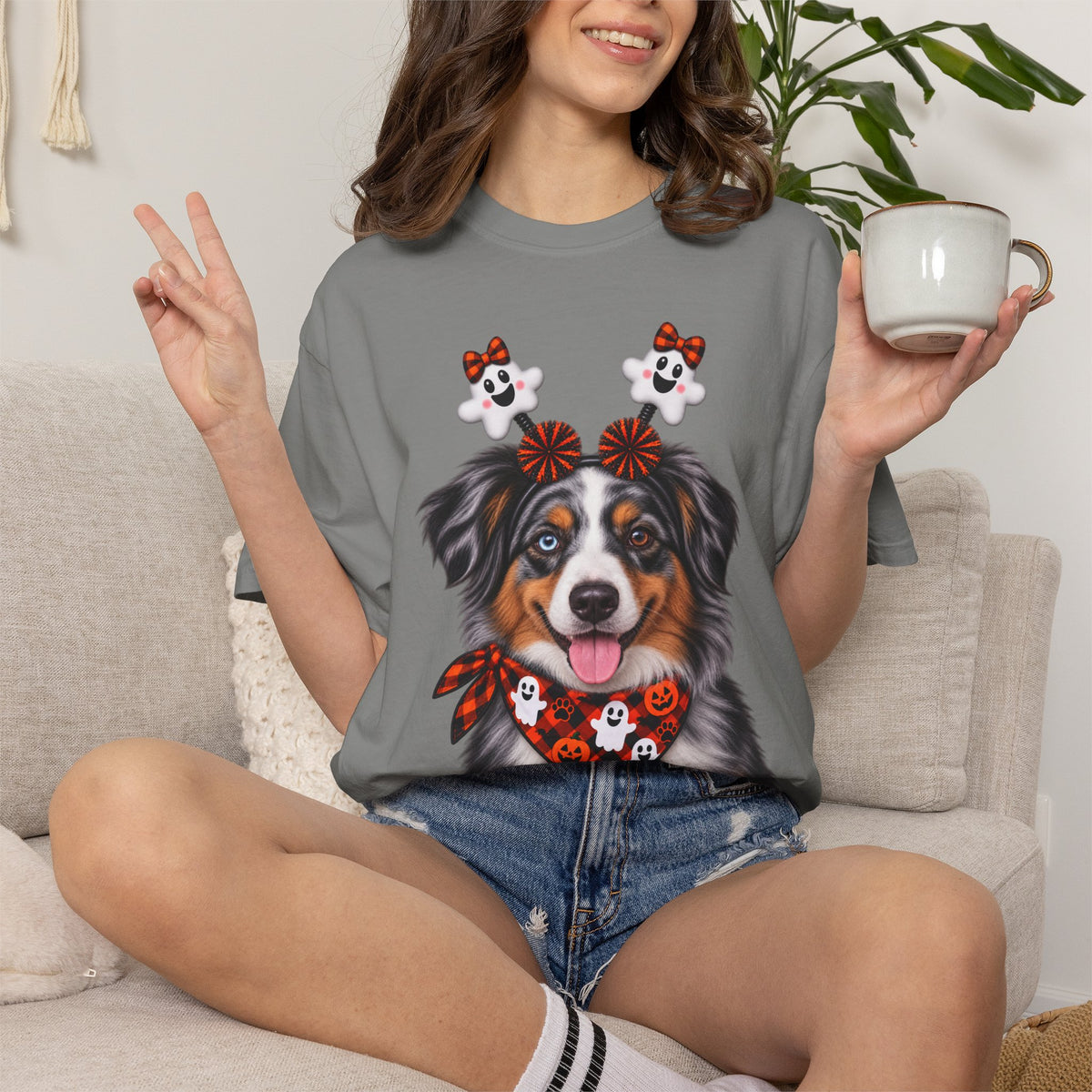 Australian Shepherd Halloween