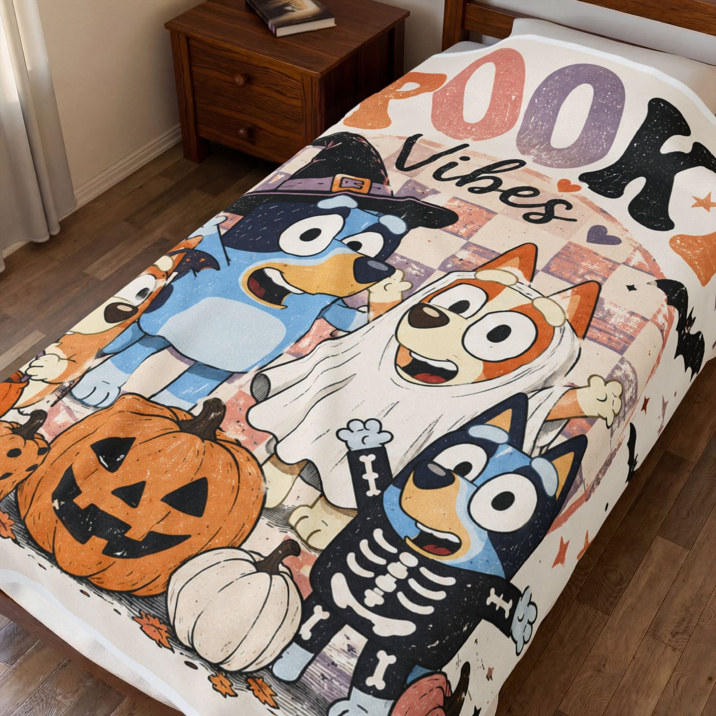 Spooky Vibes Blue
