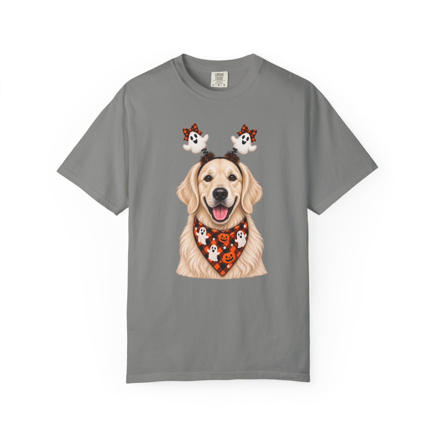 Cream Golden Retriever Halloween