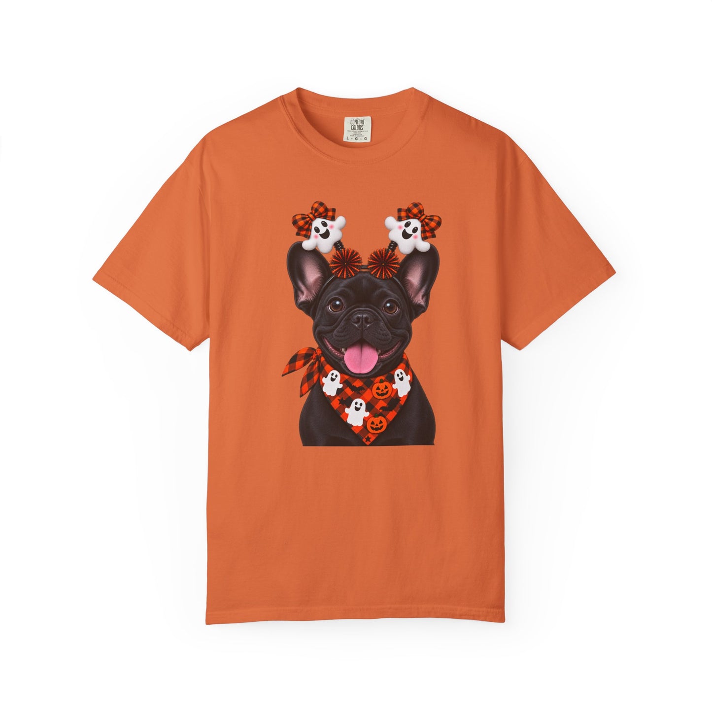 Black French bulldog Halloween