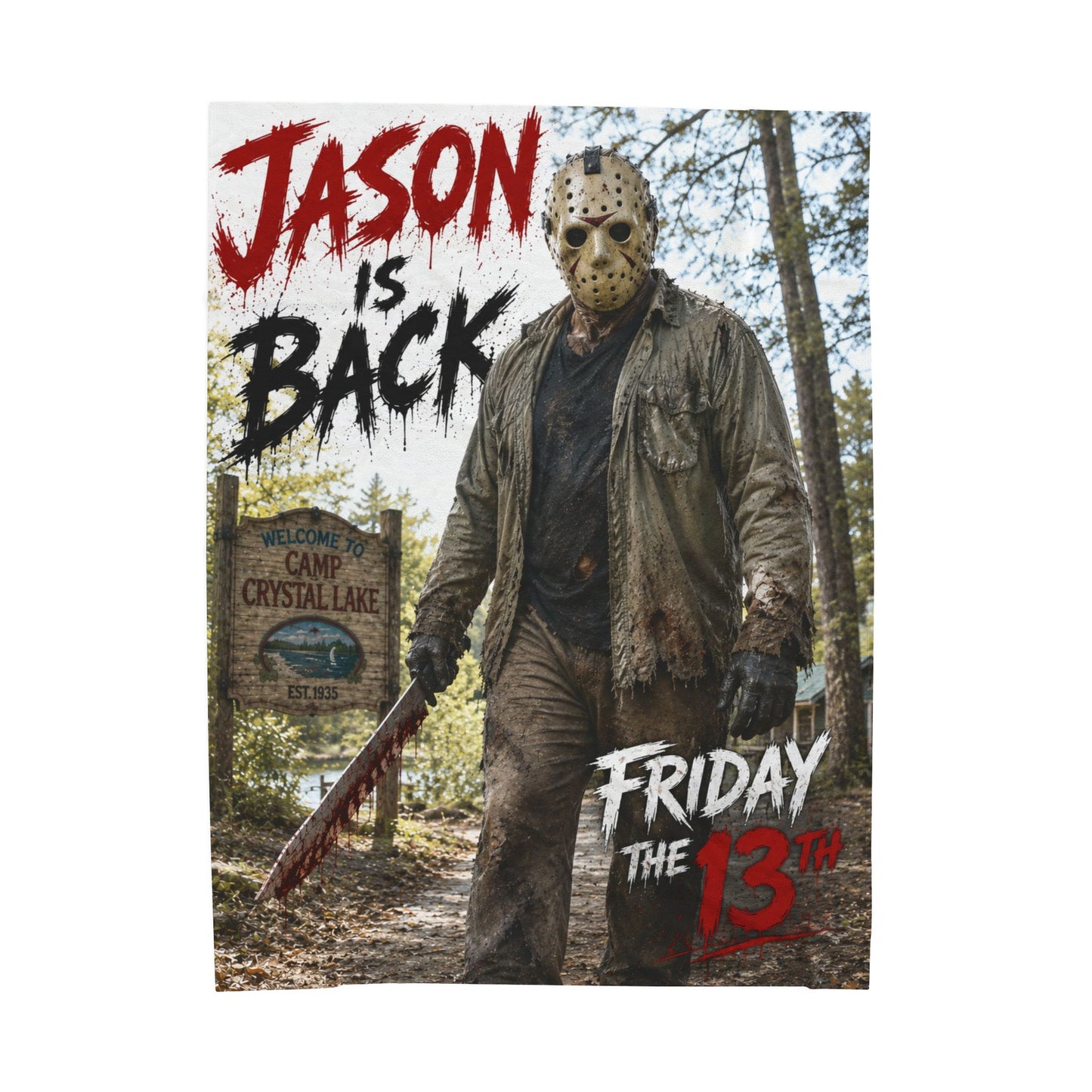 Friday the 13th Blanket