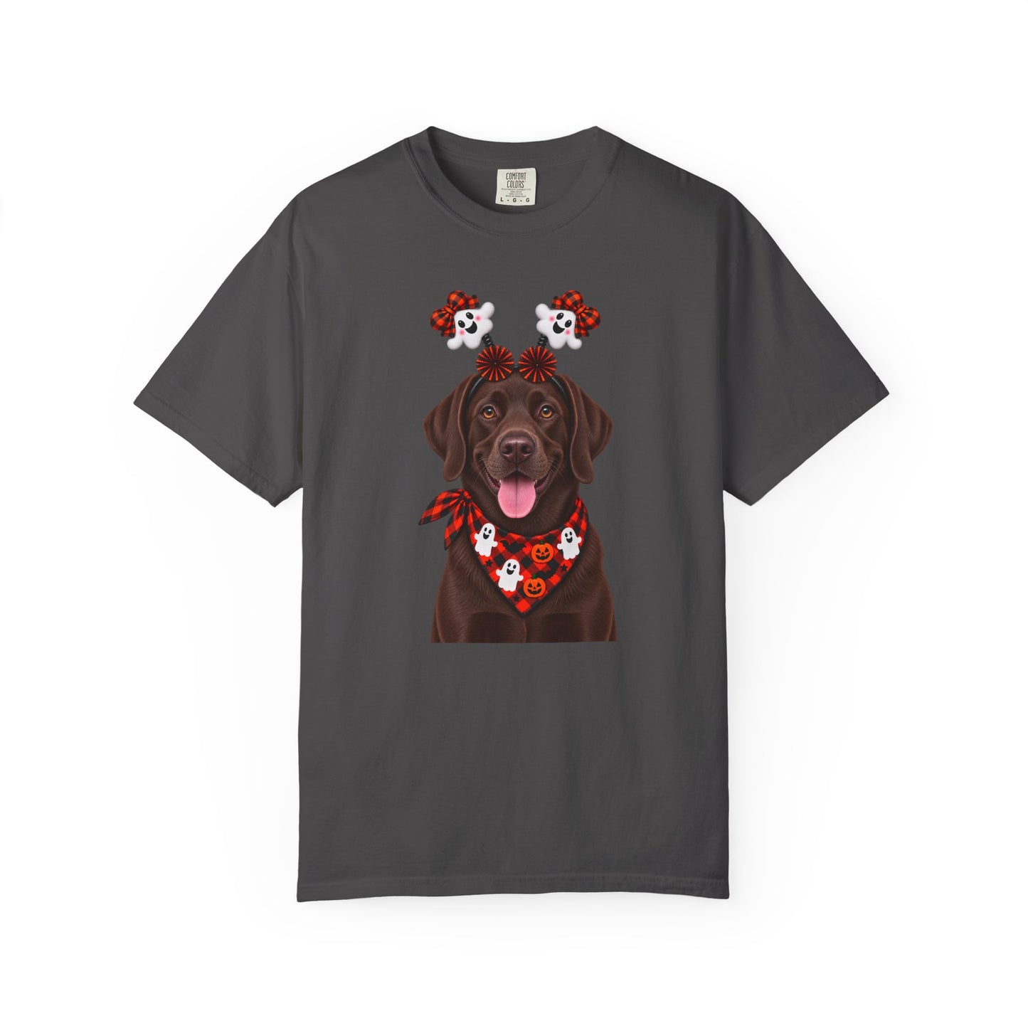 Chocolate Labrador Halloween