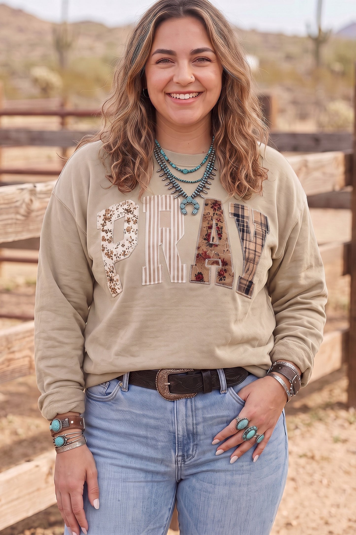 Pray Long Sleeve Sweatshirt