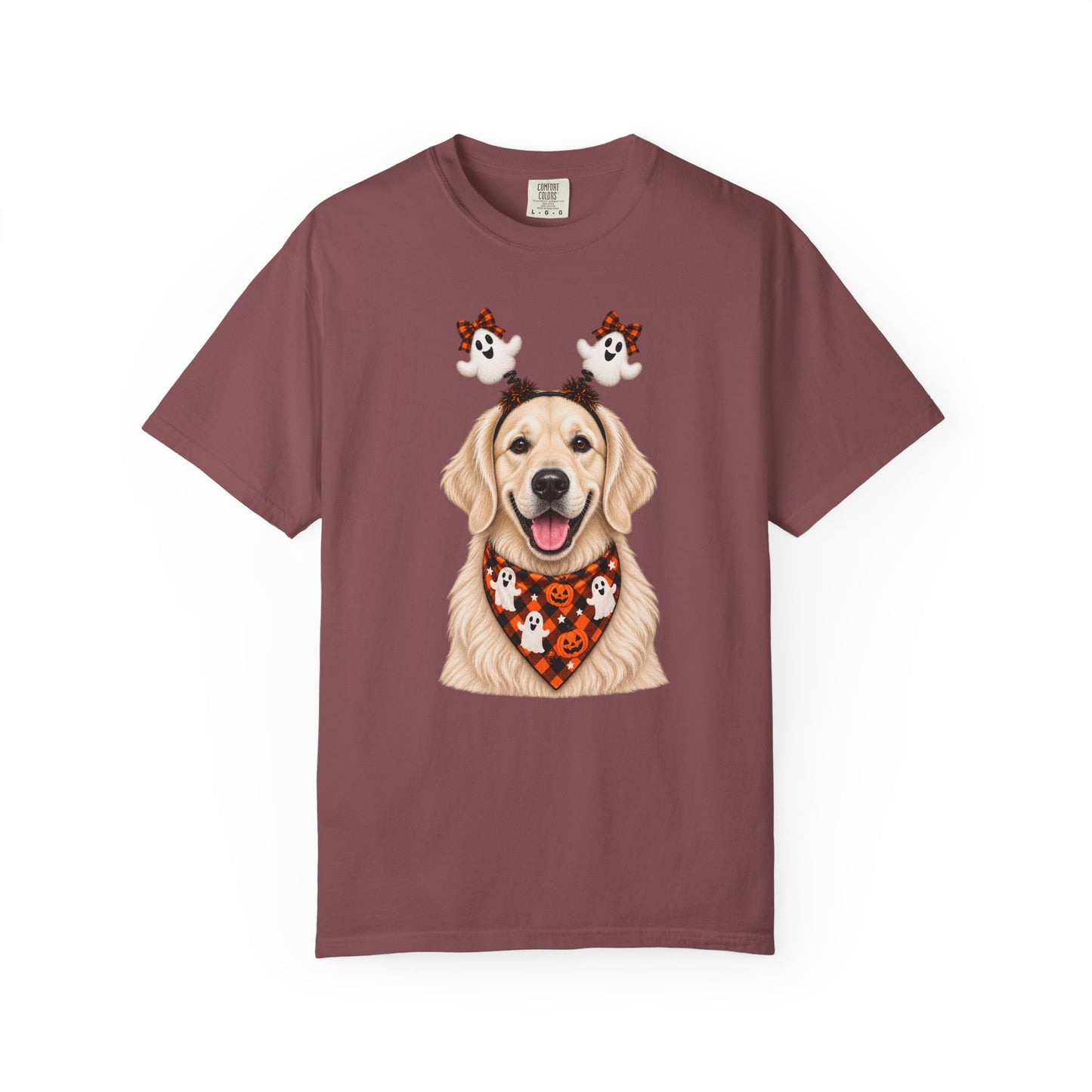 Cream Golden Retriever Halloween