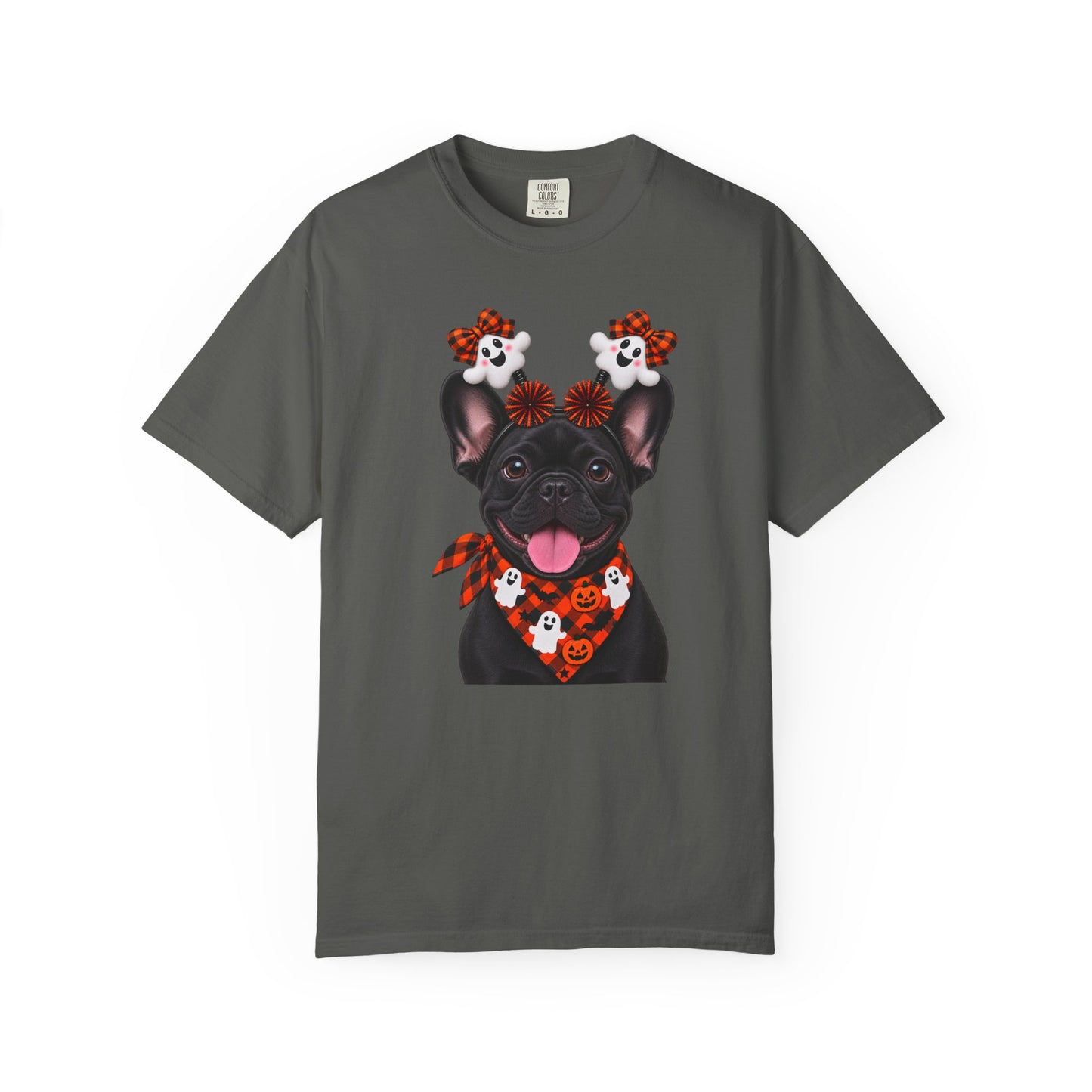 Black French bulldog Halloween