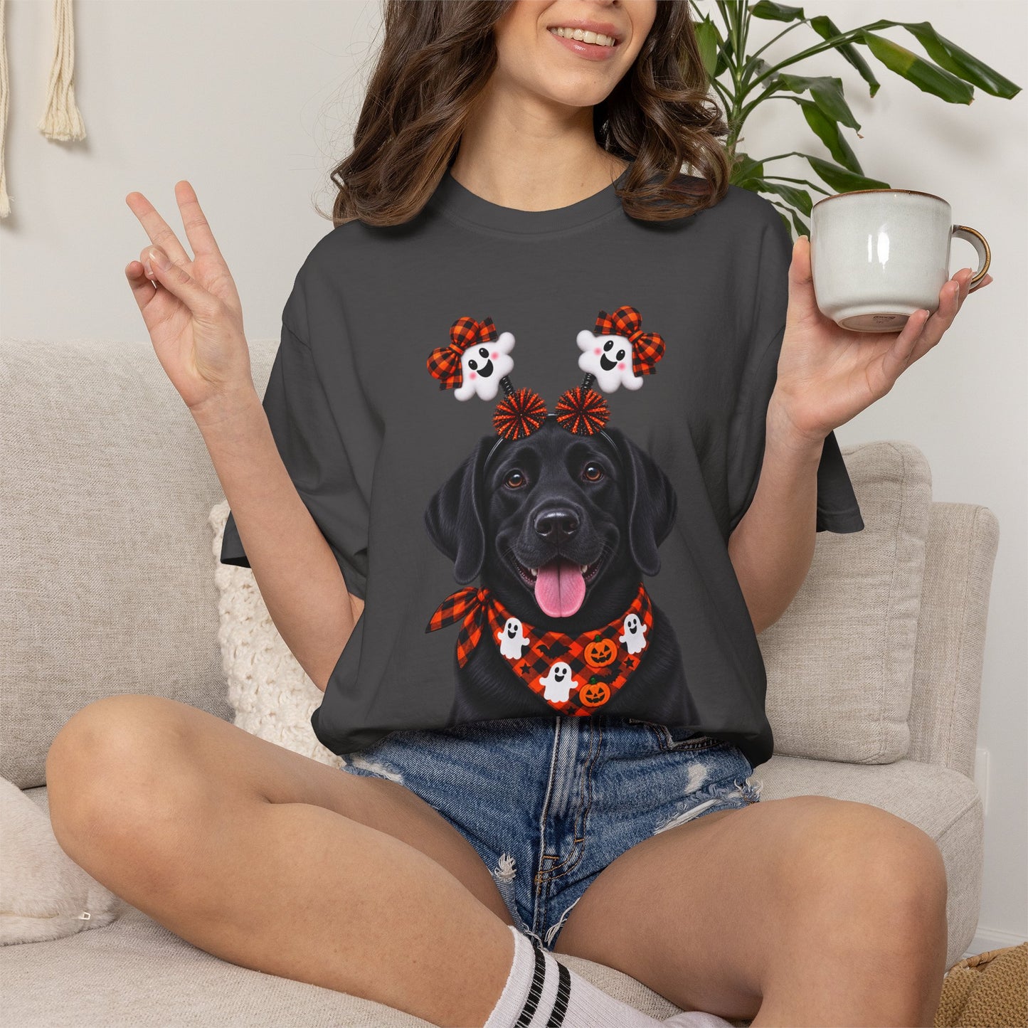 Black Labrador Halloween