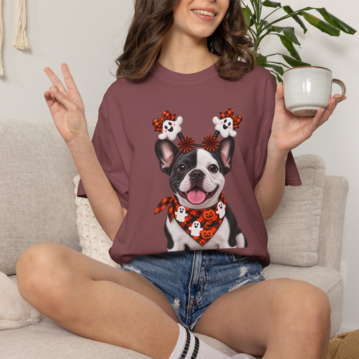French bulldog Halloween
