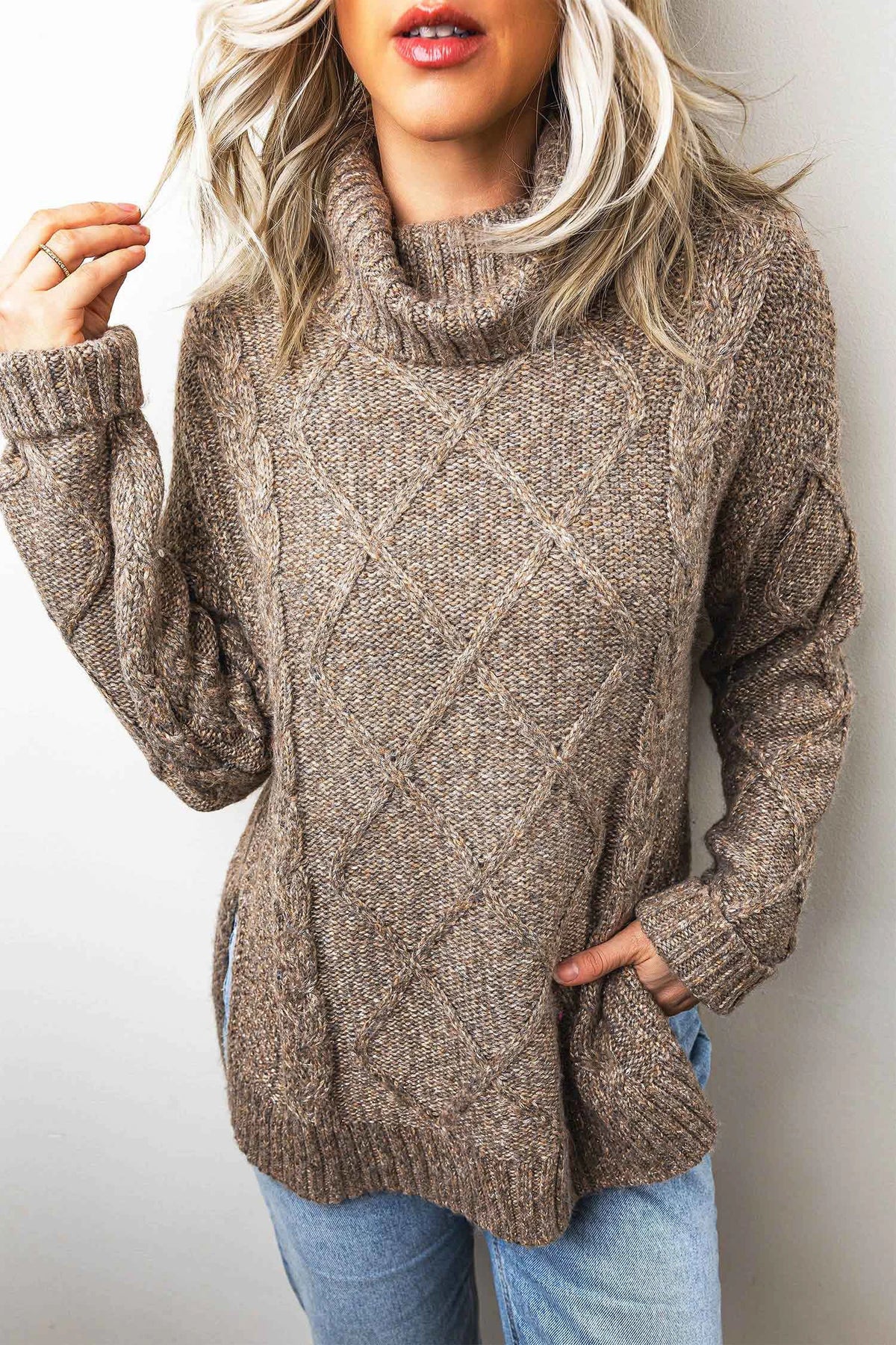 Dark Khaki Sweater