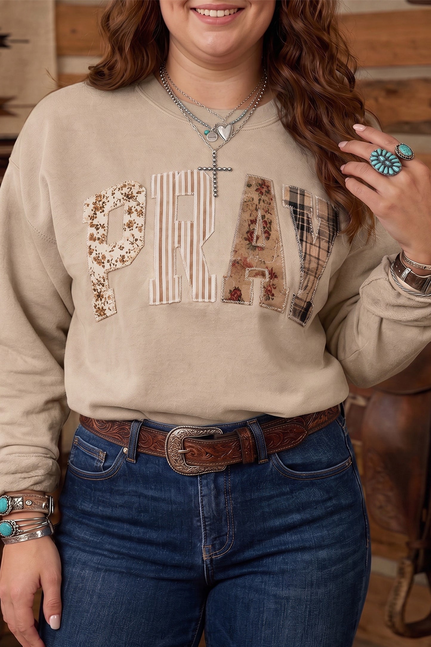 Pray Long Sleeve Sweatshirt