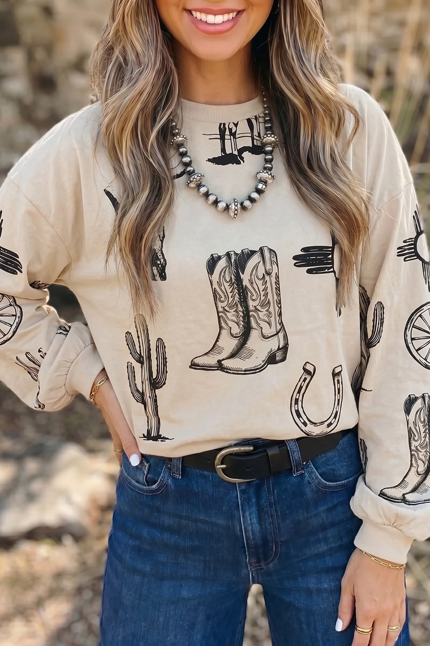Western Loose Top