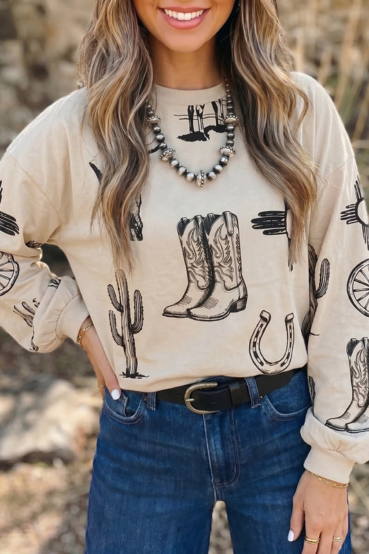 Western Loose Top