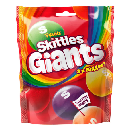 Skittles Giants Original Fruit (UK Version)